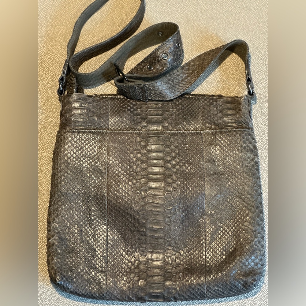 Genuine Python Crossbody By Byron Ny - image 4